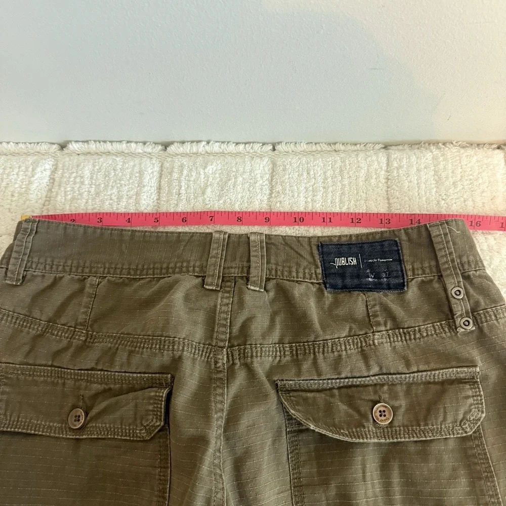 Publish Mens Cargo Pants Sz 32 Straight Leg Casual Pockets Streetwear Outdoors